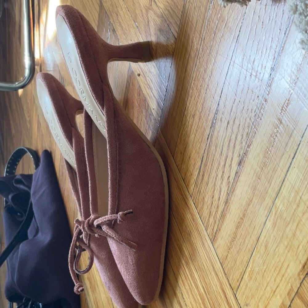Suede kitty heels! - Picture 3 of 3
